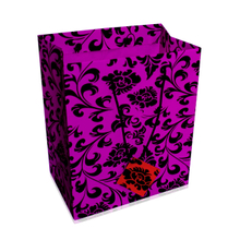 植絨花紋手提紙袋|植絨花紋紙袋製作